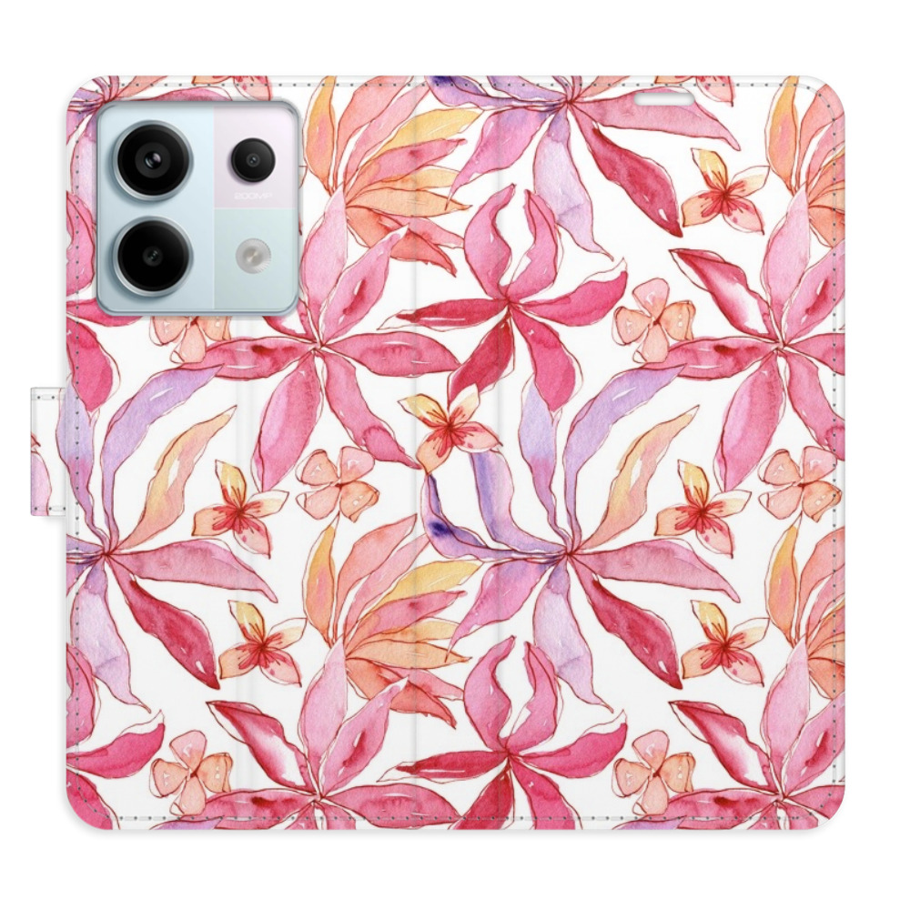 Flipové puzdro iSaprio - Flower Pattern 10 - Xiaomi Redmi Note 13 Pro+ 5G