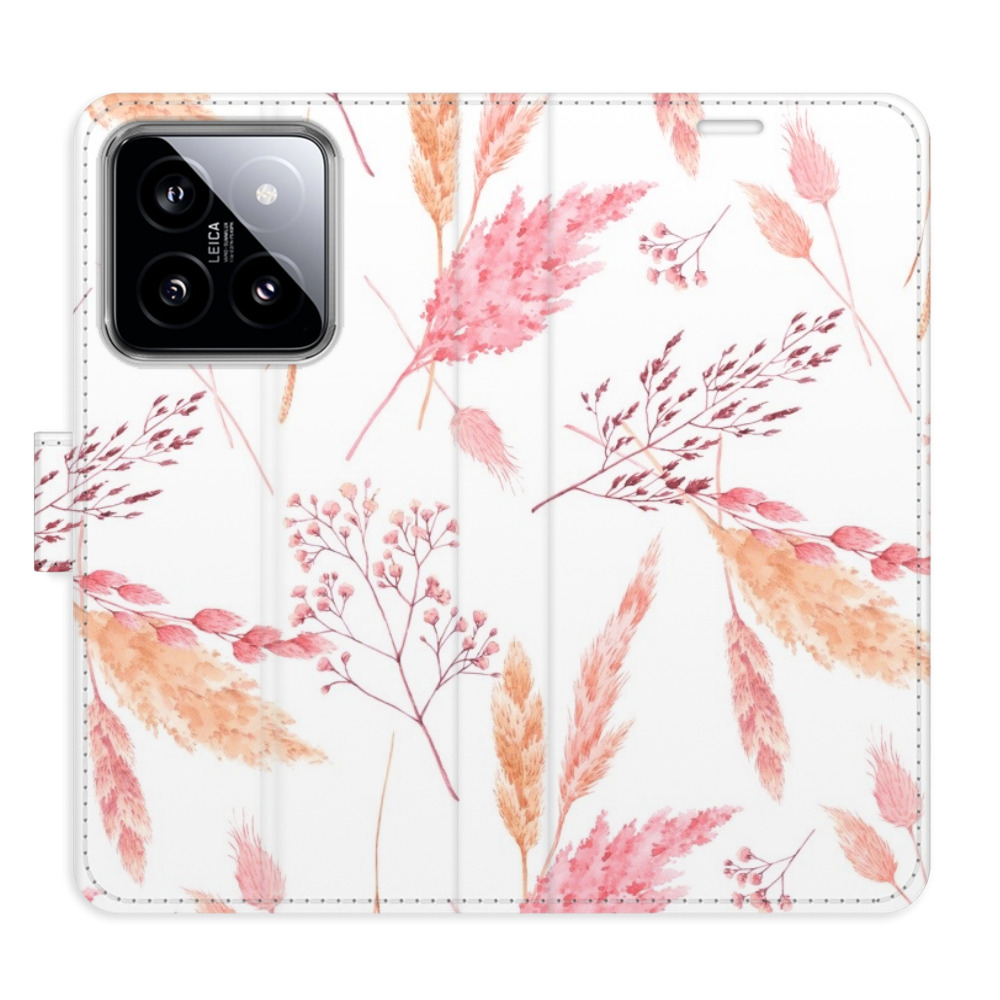 Flipové puzdro iSaprio - Ornamental Flowers - Xiaomi 14