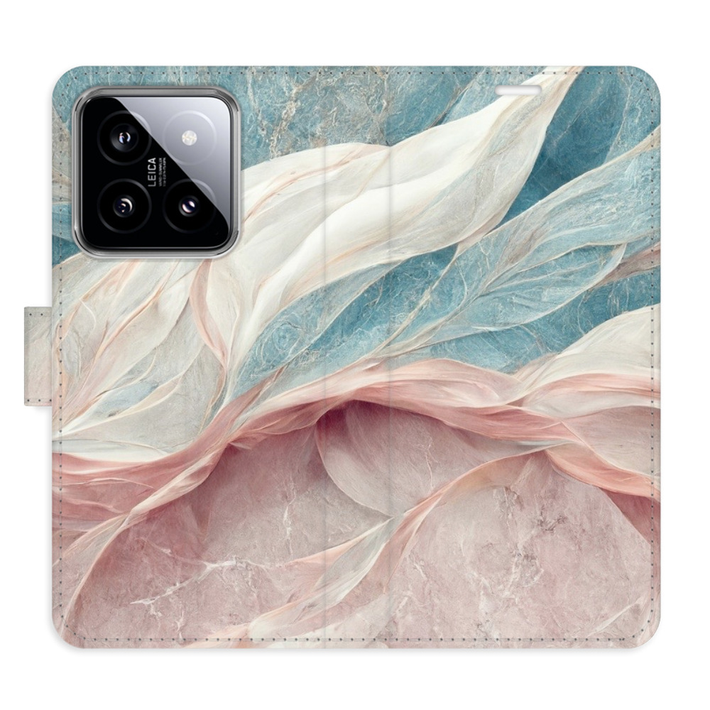 Flipové puzdro iSaprio - Old Leaves 03 - Xiaomi 14