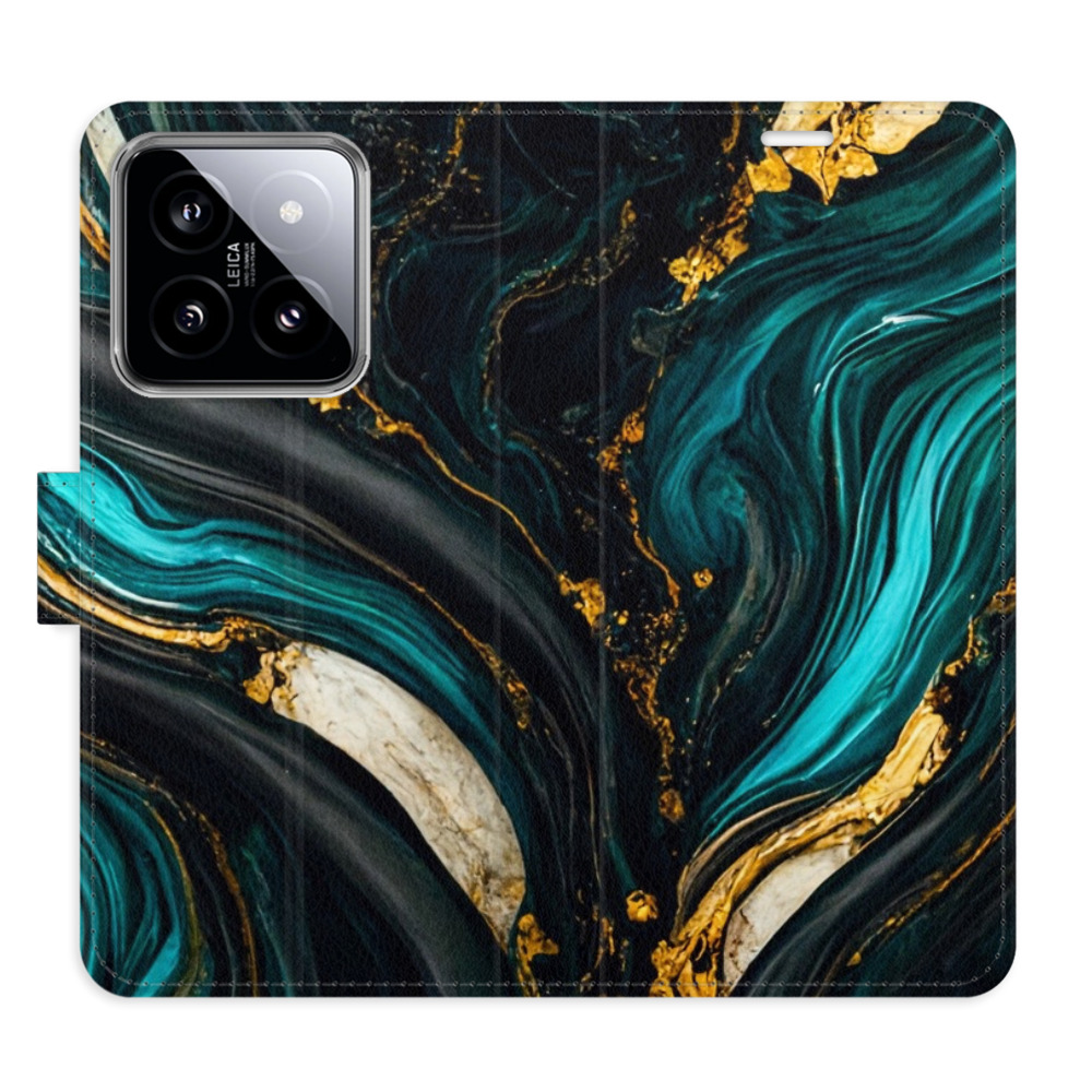 Flipové puzdro iSaprio - Dark Paint - Xiaomi 14