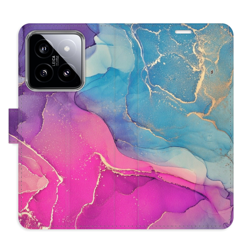 Flipové puzdro iSaprio - Colour Marble 02 - Xiaomi 14