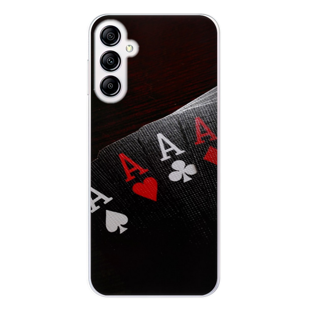 Odolné silikónové puzdro iSaprio - Poker - Samsung Galaxy A14 / A14 5G