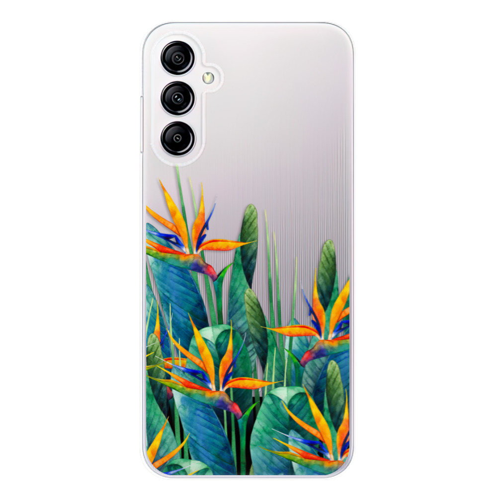 Odolné silikónové puzdro iSaprio - Exotic Flowers - Samsung Galaxy A14 / A14 5G