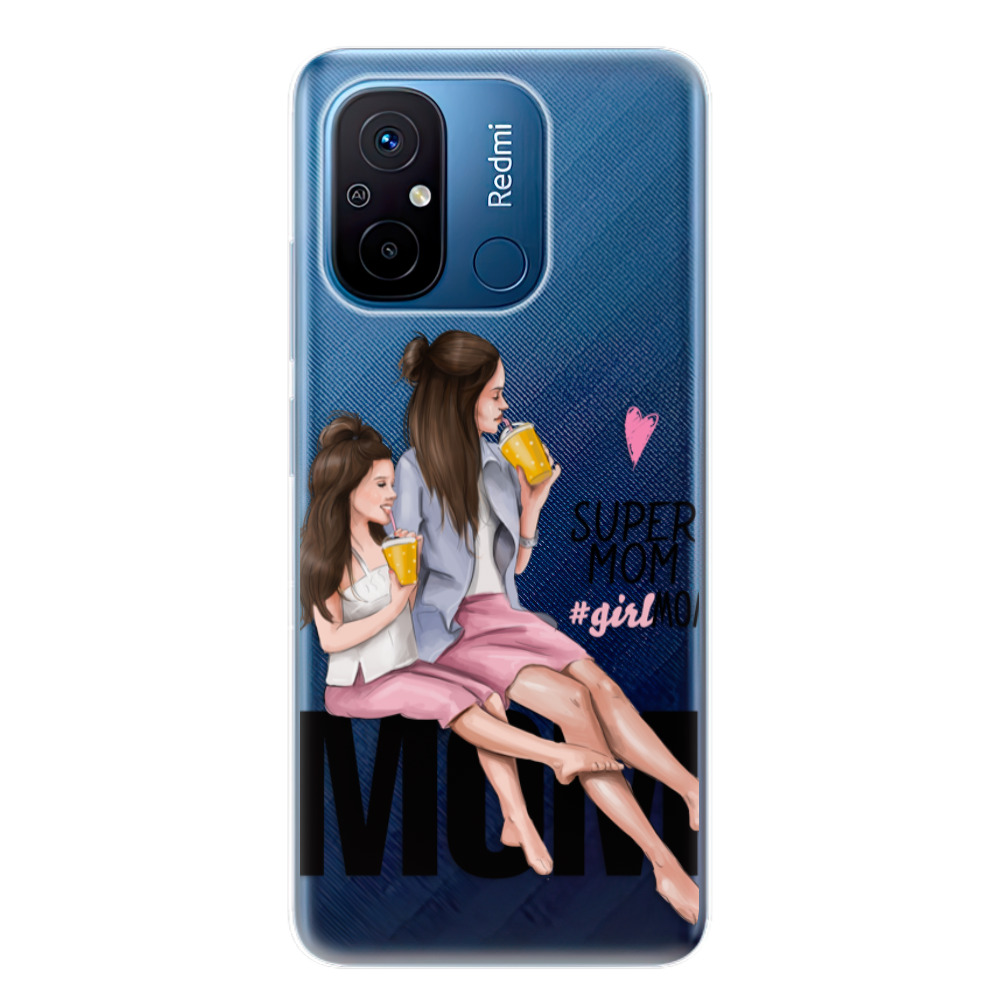 Odolné silikónové puzdro iSaprio - Milk Shake - Brunette - Xiaomi Redmi 12C