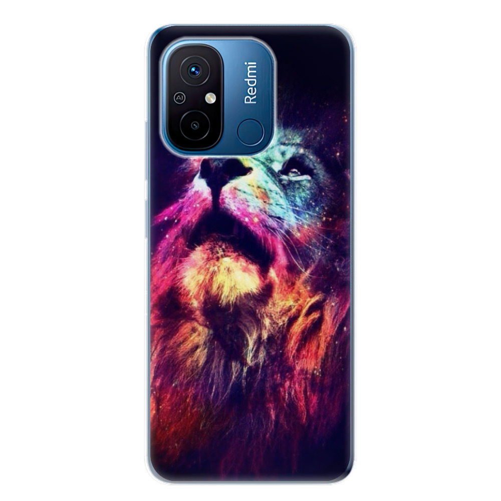 Odolné silikónové puzdro iSaprio - Lion in Colors - Xiaomi Redmi 12C