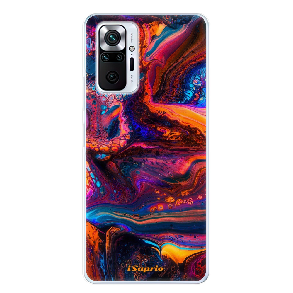 Odolné silikónové puzdro iSaprio - Abstract Paint 02 - Xiaomi Redmi Note 10 Pro