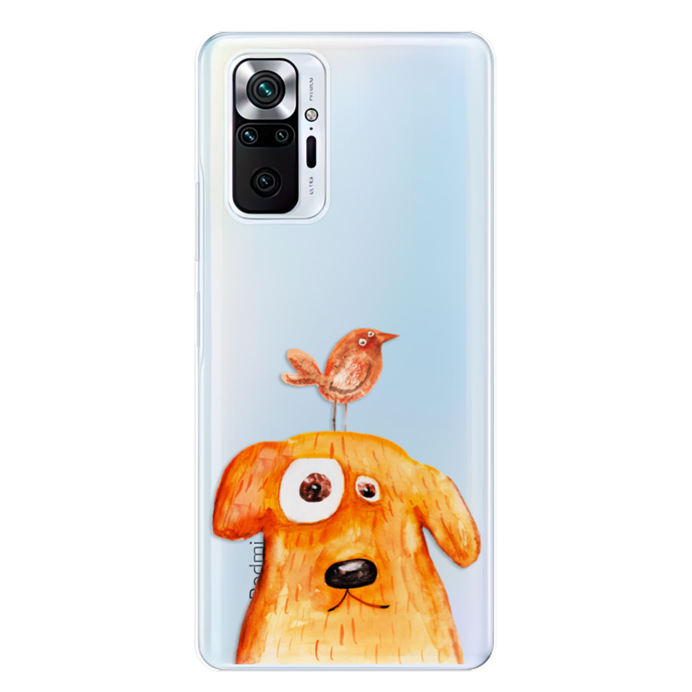 Odolné silikónové puzdro iSaprio - Dog And Bird - Xiaomi Redmi Note 10 Pro
