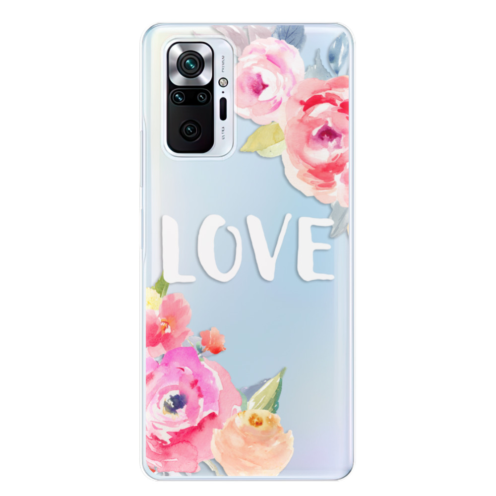 Odolné silikónové puzdro iSaprio - Love - Xiaomi Redmi Note 10 Pro