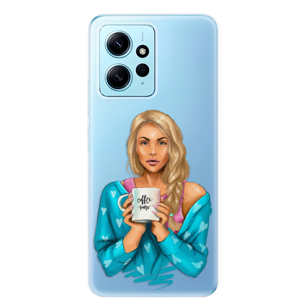 Odolné silikónové puzdro iSaprio - Coffe Now - Blond - Xiaomi Redmi Note 12 5G