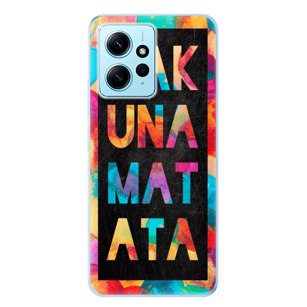 Odolné silikónové puzdro iSaprio - Hakuna Matata 01 - Xiaomi Redmi Note 12 5G