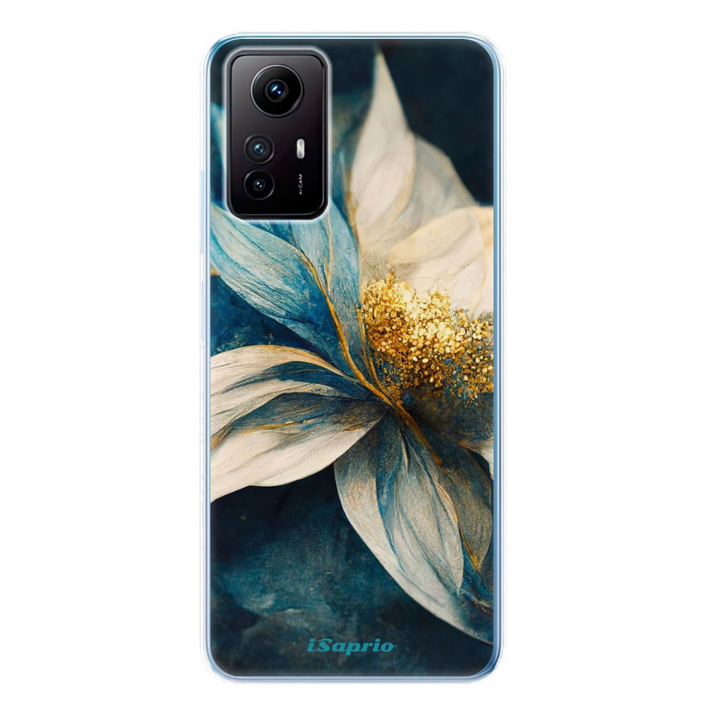 Odolné silikónové puzdro iSaprio - Blue Petals - Xiaomi Redmi Note 12S