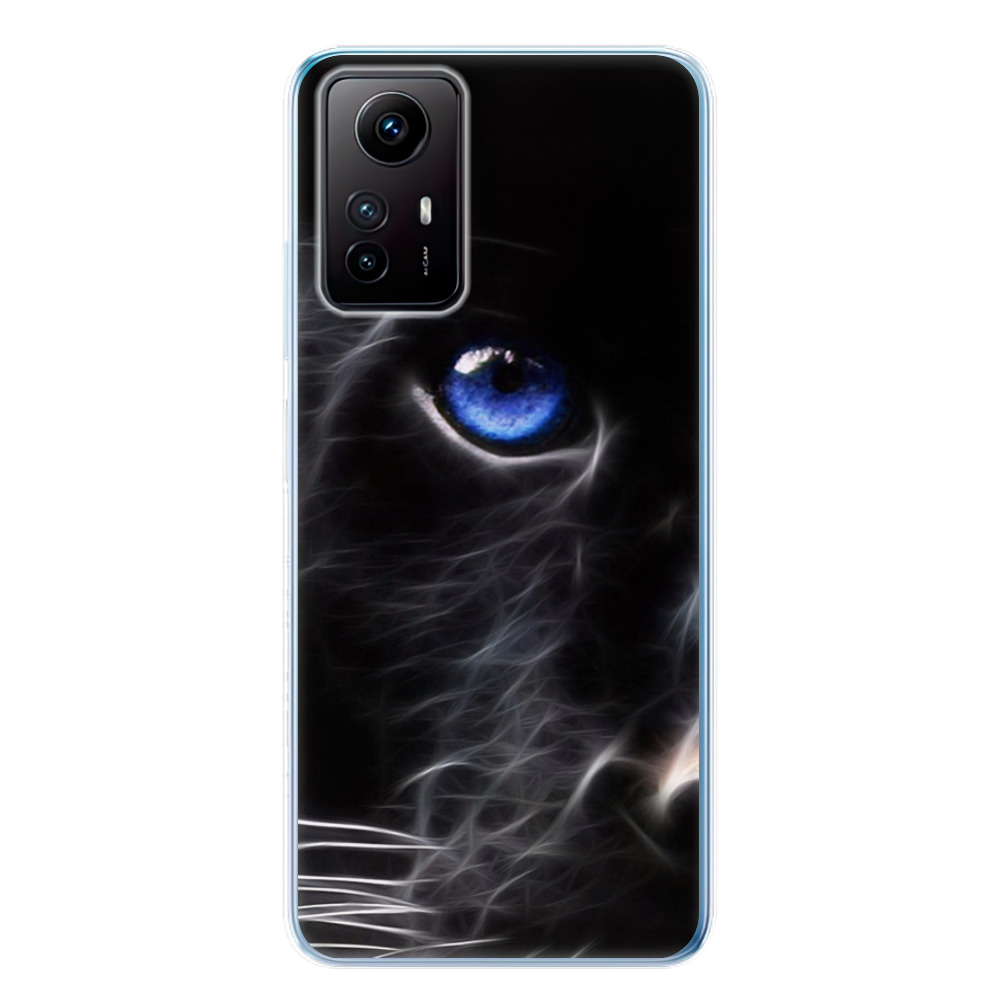 Odolné silikónové puzdro iSaprio - Black Puma - Xiaomi Redmi Note 12S