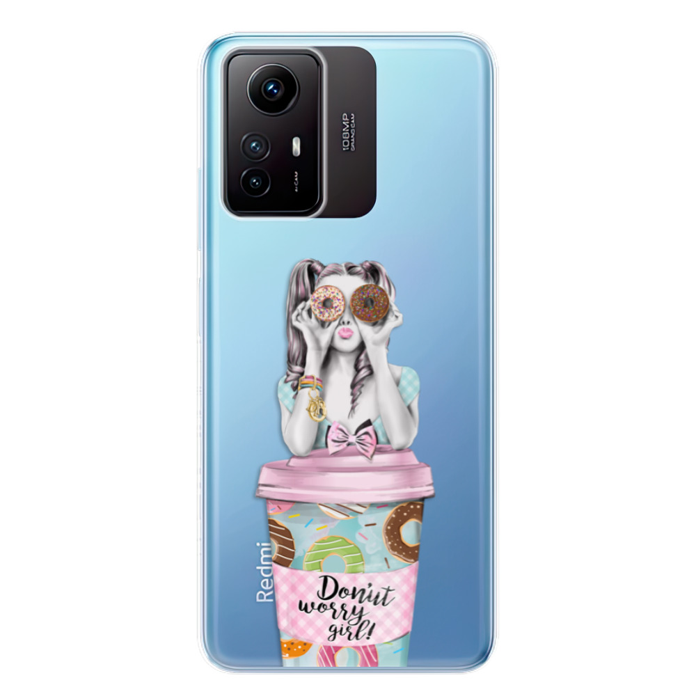 Odolné silikónové puzdro iSaprio - Donut Worry - Xiaomi Redmi Note 12S