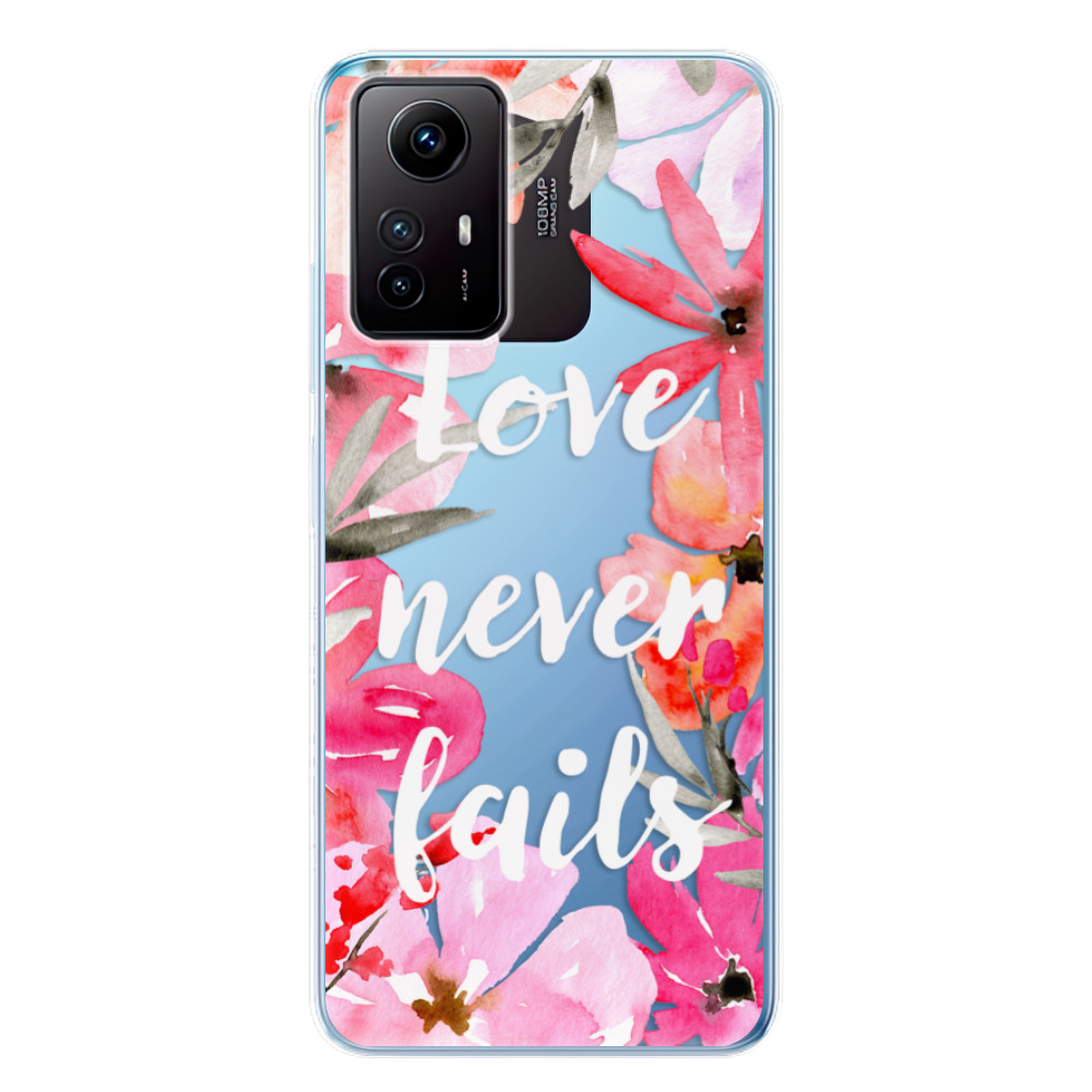 Odolné silikónové puzdro iSaprio - Love Never Fails - Xiaomi Redmi Note 12S