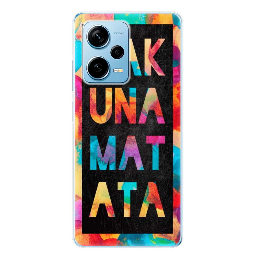 Odolné silikónové puzdro iSaprio - Hakuna Matata 01 - Xiaomi Redmi Note 12 Pro 5G / Poco X5 Pro 5G