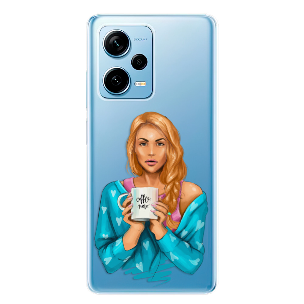 Odolné silikónové puzdro iSaprio - Coffe Now - Redhead - Xiaomi Redmi Note 12 Pro+ 5G