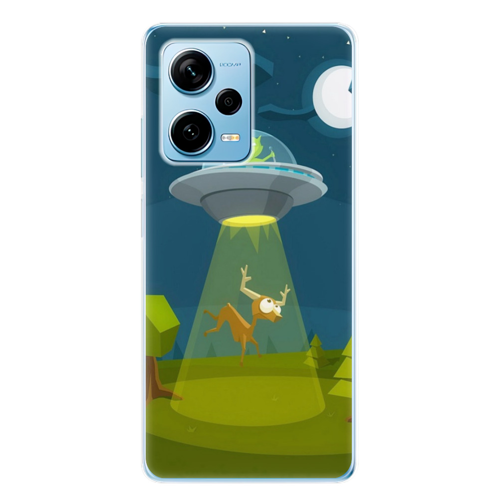 Odolné silikónové puzdro iSaprio - Alien 01 - Xiaomi Redmi Note 12 Pro+ 5G