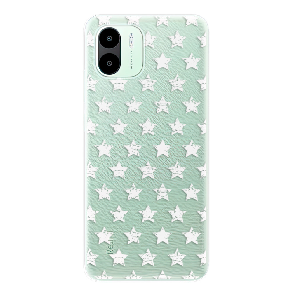 Odolné silikónové puzdro iSaprio - Stars Pattern - white - Xiaomi Redmi A1 / A2