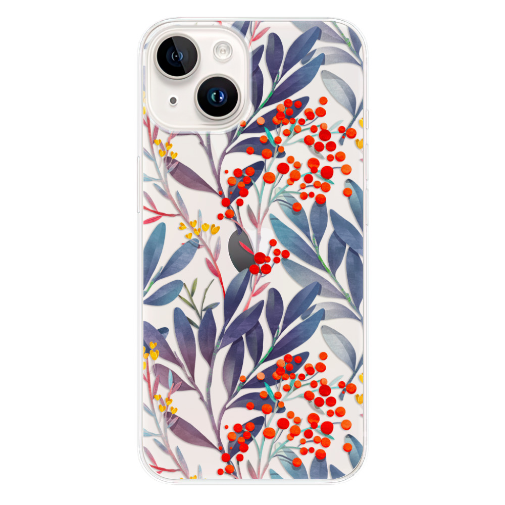 Odolné silikónové puzdro iSaprio - Rowanberry - iPhone 15