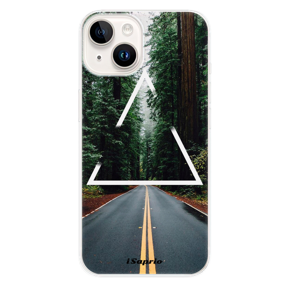 Odolné silikónové puzdro iSaprio - Triangle 01 - iPhone 15