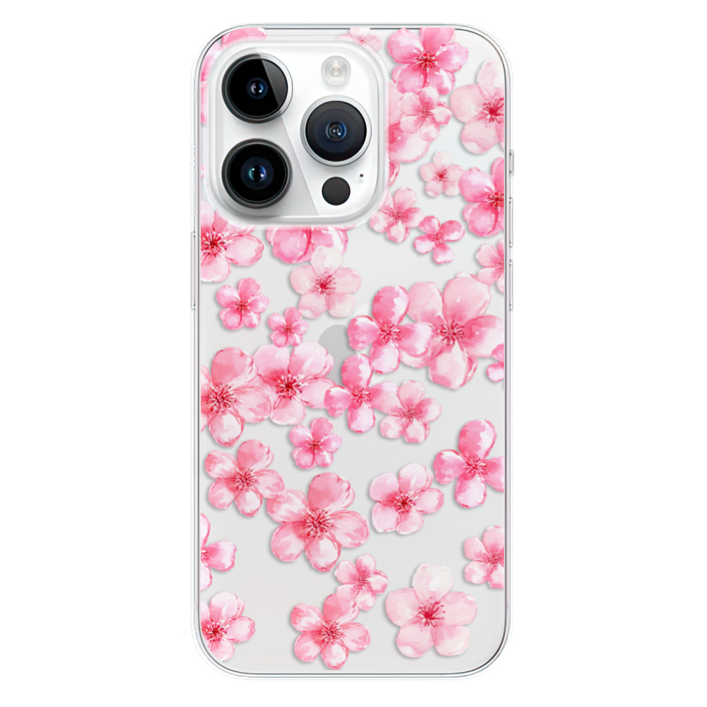 Odolné silikónové puzdro iSaprio - Flower Pattern 05 - iPhone 15 Pro