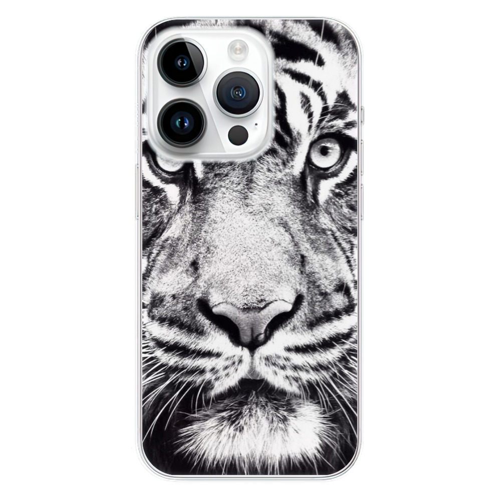 Odolné silikónové puzdro iSaprio - Tiger Face - iPhone 15 Pro