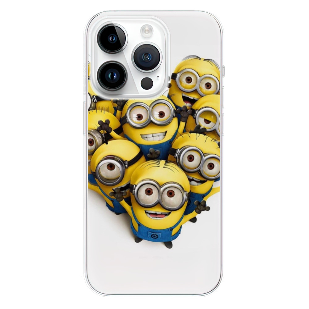 Odolné silikónové puzdro iSaprio - Mimons 01 - iPhone 15 Pro