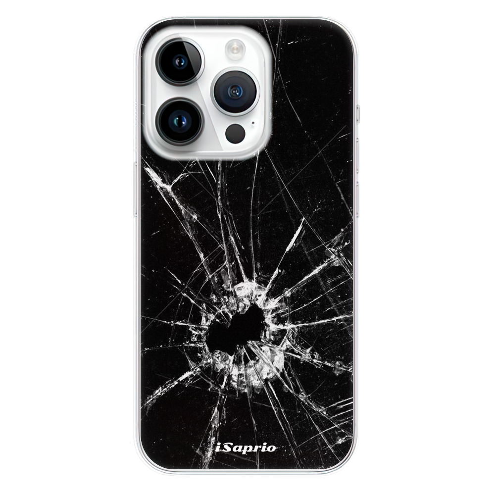 Odolné silikónové puzdro iSaprio - Broken Glass 10 - iPhone 15 Pro