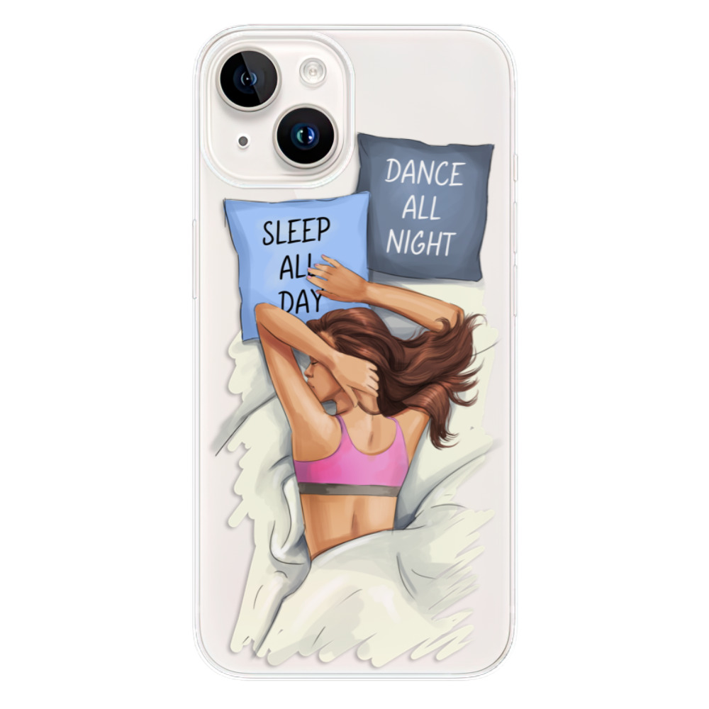 Odolné silikónové puzdro iSaprio - Dance and Sleep - iPhone 15 Plus