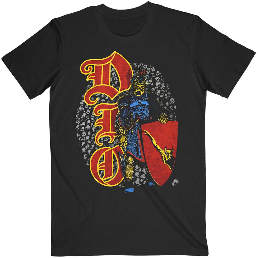 Dio tričko Skull Warrior Čierna S