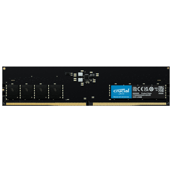 Crucial 32 GB DDR5-5200 UDIMM CL42, 16 Gbit CT32G52C42U5