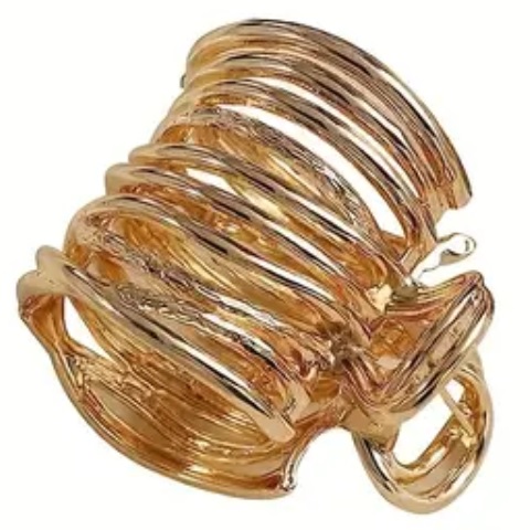 Štipec do vlasov Kate-Strieborná KP30633