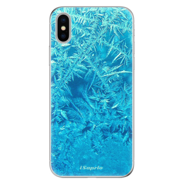 Odolné silikónové puzdro iSaprio - Ice 01 - iPhone X