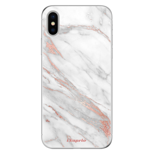 Odolné silikónové puzdro iSaprio - RoseGold 11 - iPhone X
