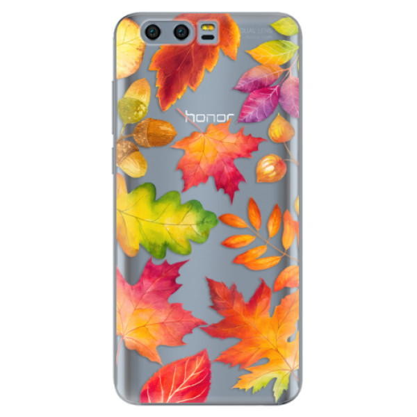 Odolné silikónové puzdro iSaprio - Autumn Leaves 01 - Huawei Honor 9