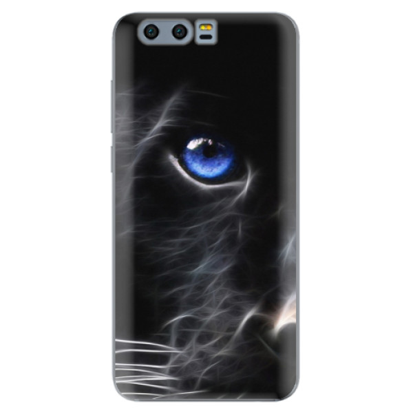 Odolné silikónové puzdro iSaprio - Black Puma - Huawei Honor 9