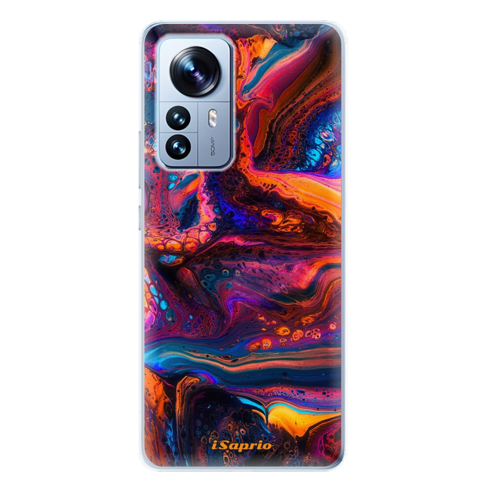 Odolné silikónové puzdro iSaprio - Abstract Paint 02 - Xiaomi 12 Pro