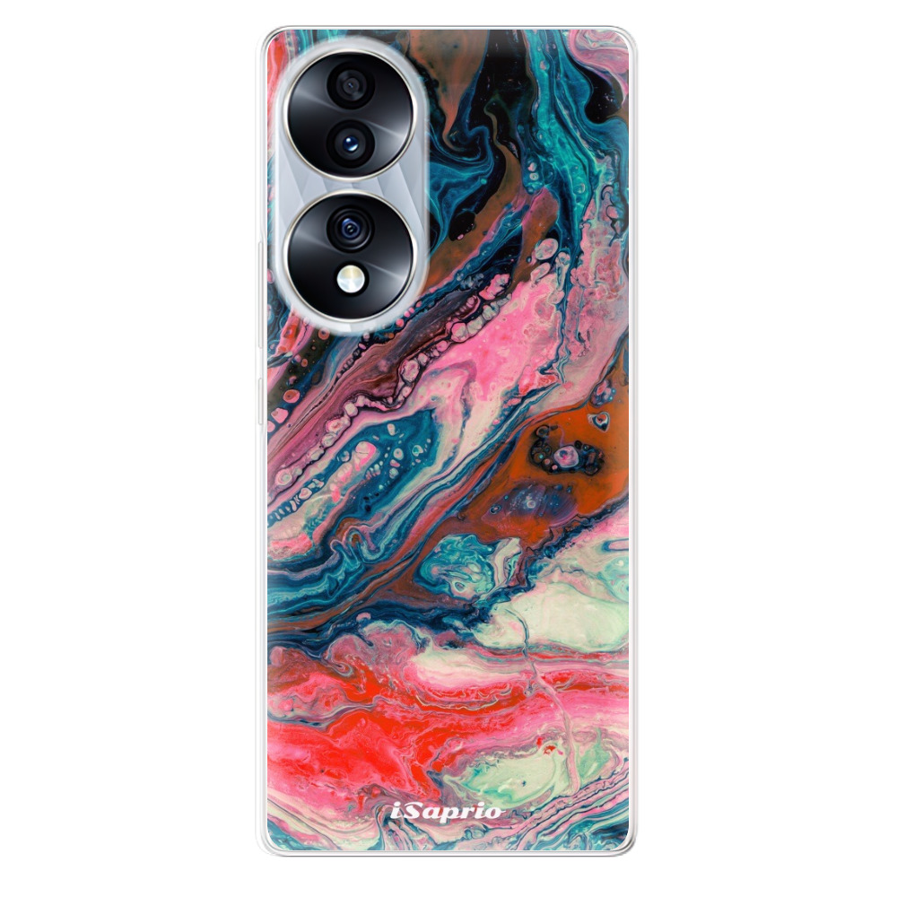 Odolné silikónové puzdro iSaprio - Abstract Paint 01 - Honor 70