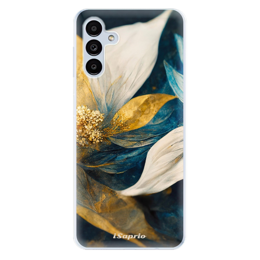 Odolné silikónové puzdro iSaprio - Gold Petals - Samsung Galaxy A13 5G
