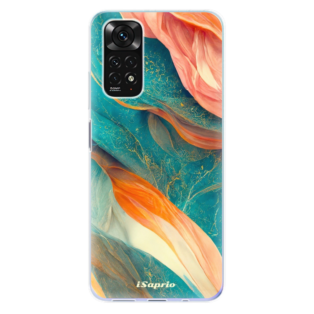 Odolné silikónové puzdro iSaprio - Abstract Marble - Xiaomi Redmi Note 11 / Note 11S