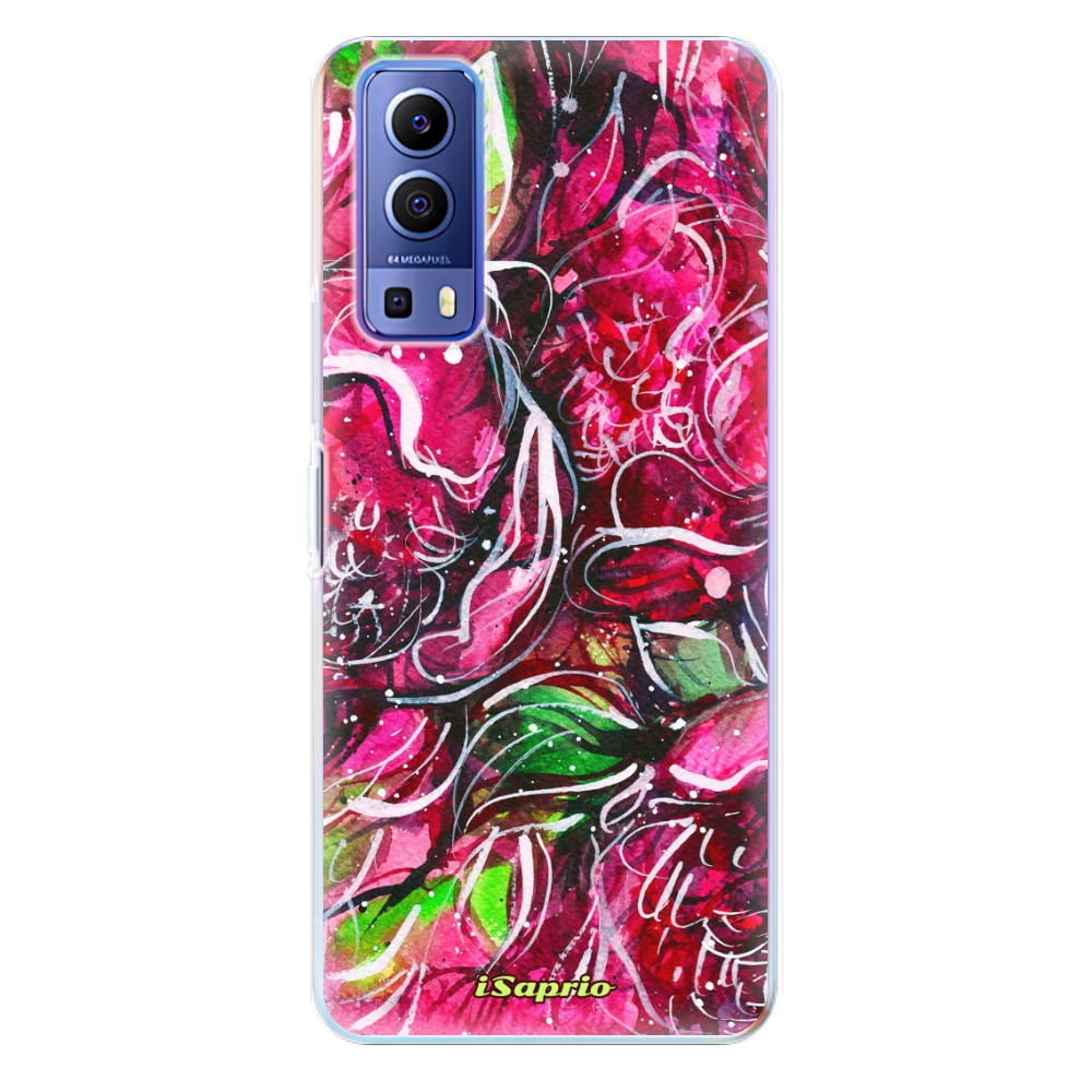 Odolné silikónové puzdro iSaprio - Burgundy - Vivo Y72 5G