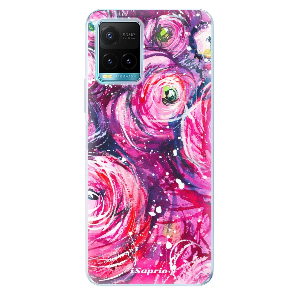Odolné silikónové puzdro iSaprio - Pink Bouquet - Vivo Y21 / Y21s / Y33s
