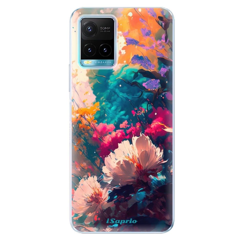 Odolné silikónové puzdro iSaprio - Flower Design - Vivo Y21 / Y21s / Y33s