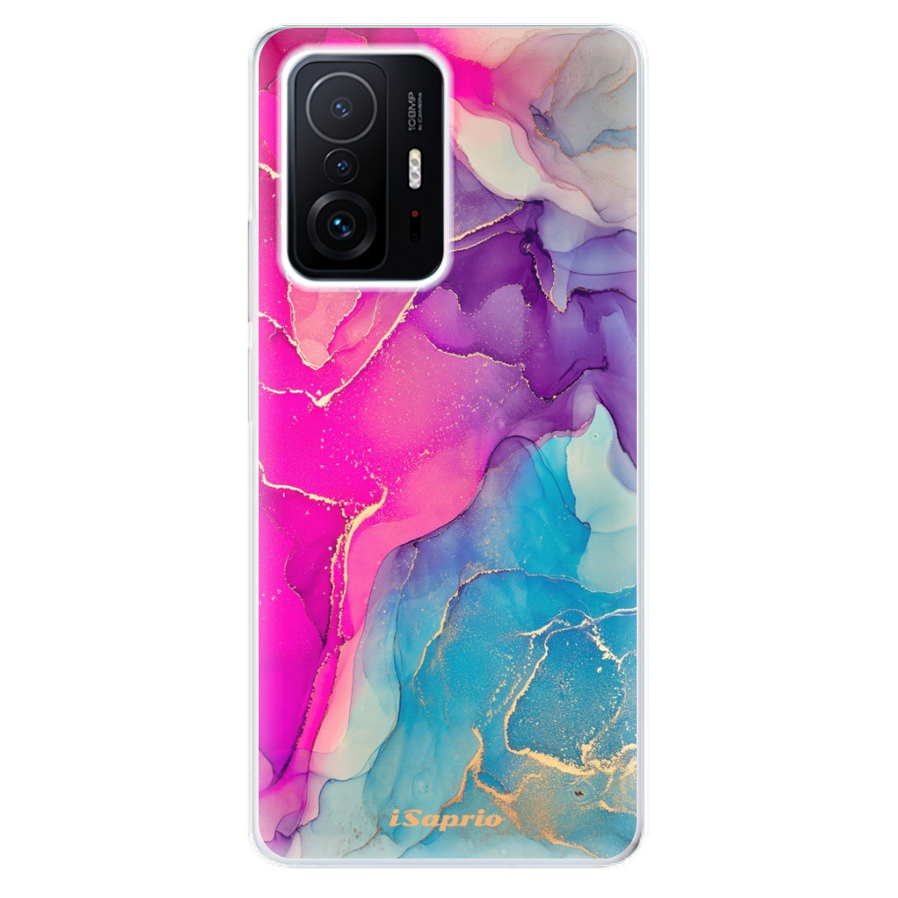 Odolné silikónové puzdro iSaprio - Purple Ink - Xiaomi 11T / 11T Pro