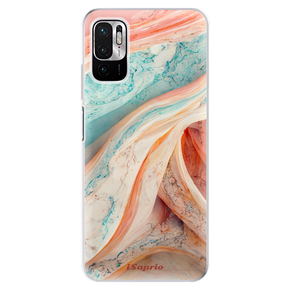 Odolné silikónové puzdro iSaprio - Orange and Blue - Xiaomi Redmi Note 10 5G