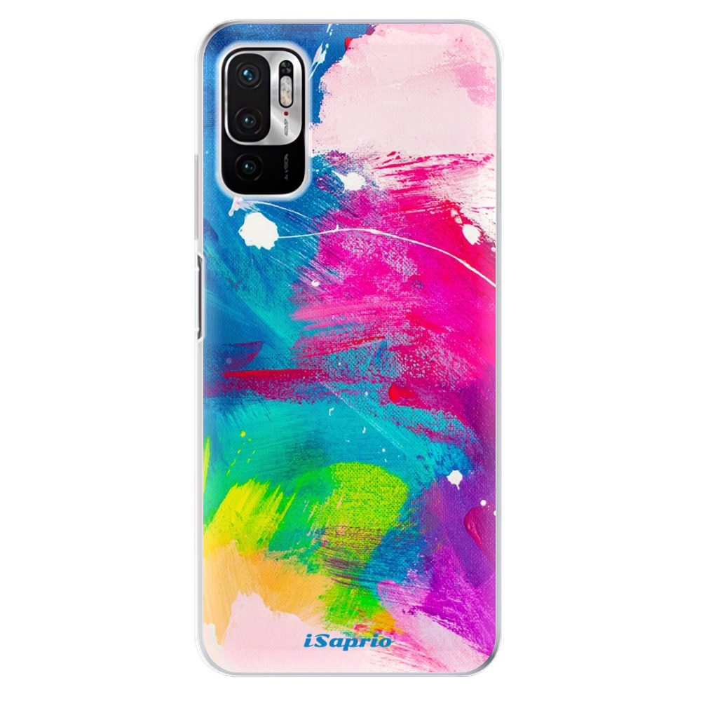 Odolné silikónové puzdro iSaprio - Abstract Paint 03 - Xiaomi Redmi Note 10 5G