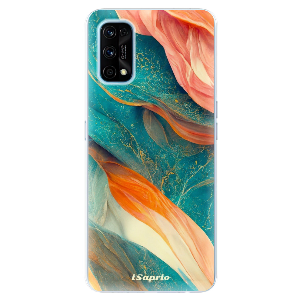 Odolné silikónové puzdro iSaprio - Abstract Marble - Realme 7 Pro