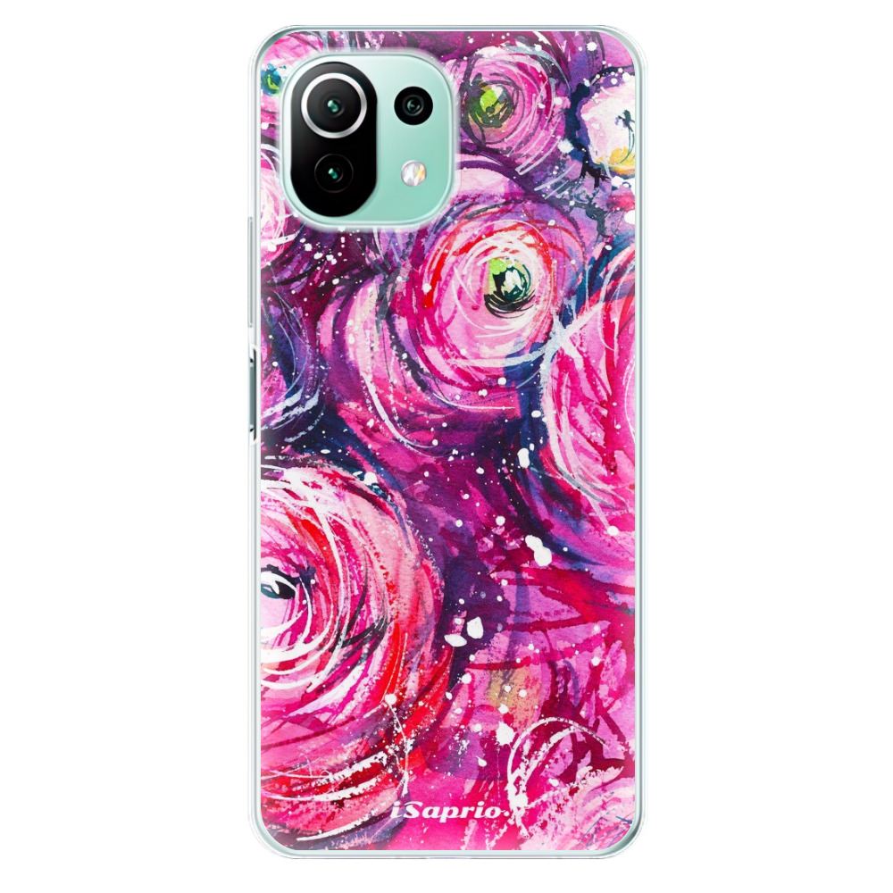 Odolné silikónové puzdro iSaprio - Pink Bouquet - Xiaomi Mi 11 Lite