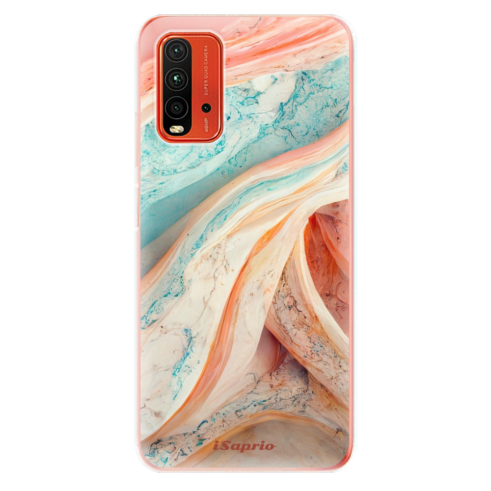 Odolné silikónové puzdro iSaprio - Orange and Blue - Xiaomi Redmi 9T