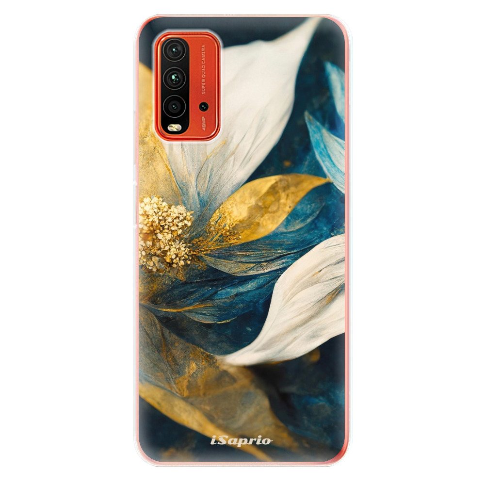 Odolné silikónové puzdro iSaprio - Gold Petals - Xiaomi Redmi 9T